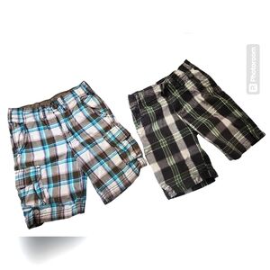 2 For $15. Boys Shorts Size 5 Cargo Shorts Qty 2